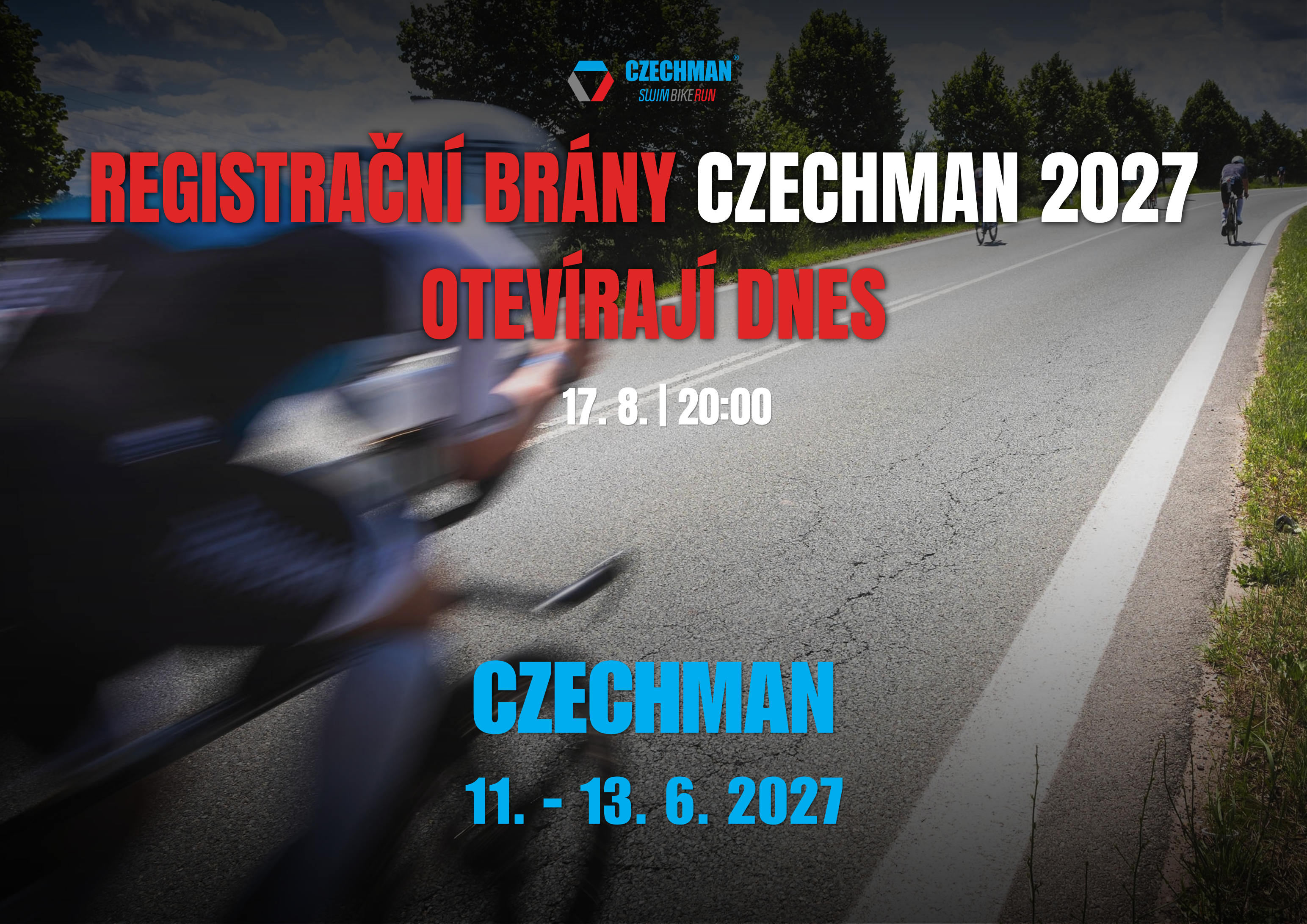       
          💙 CZECHMAN 2027 – registrační brány otevírají už dnes!
      
